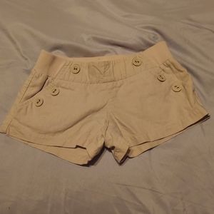 Short khaki shorts